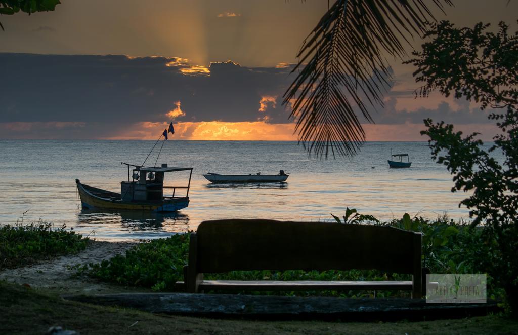Pousada Areia Preta Cumuruxatiba Bagian luar foto