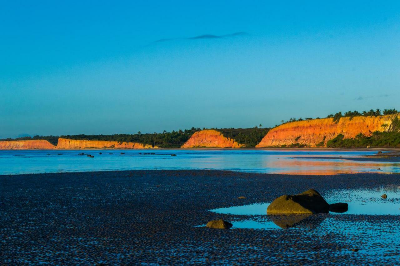 Pousada Areia Preta Cumuruxatiba Bagian luar foto