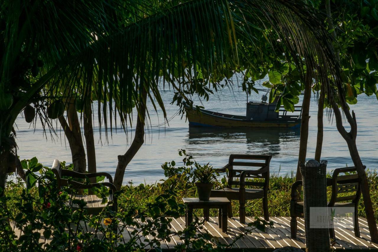 Pousada Areia Preta Cumuruxatiba Bagian luar foto